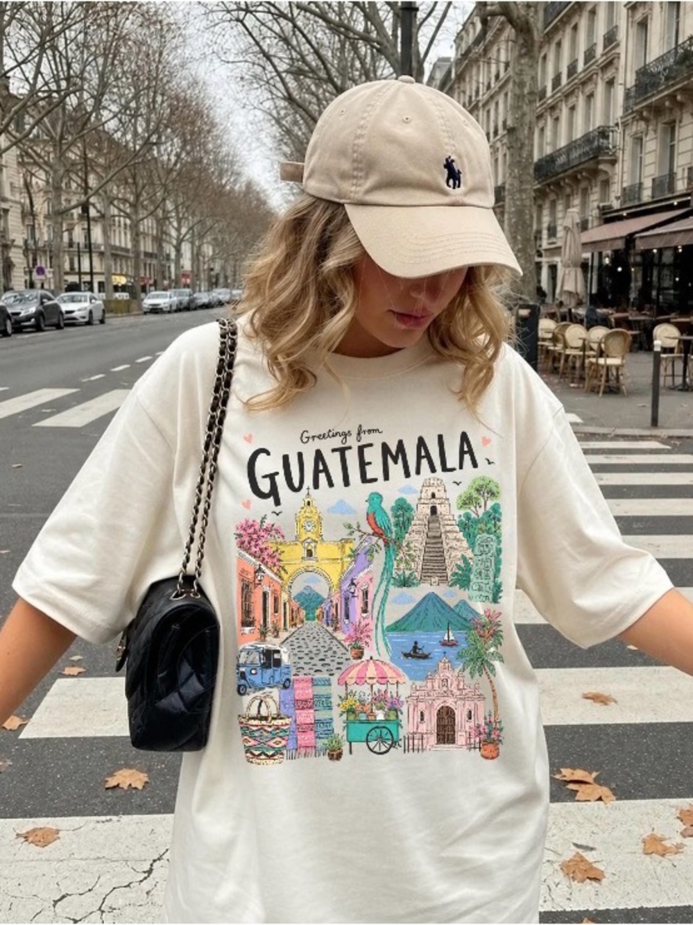 Guatemala Travel T-Shirt, Comfort Colors Antigua Tikal Quetzal Souvenir T-Shirt